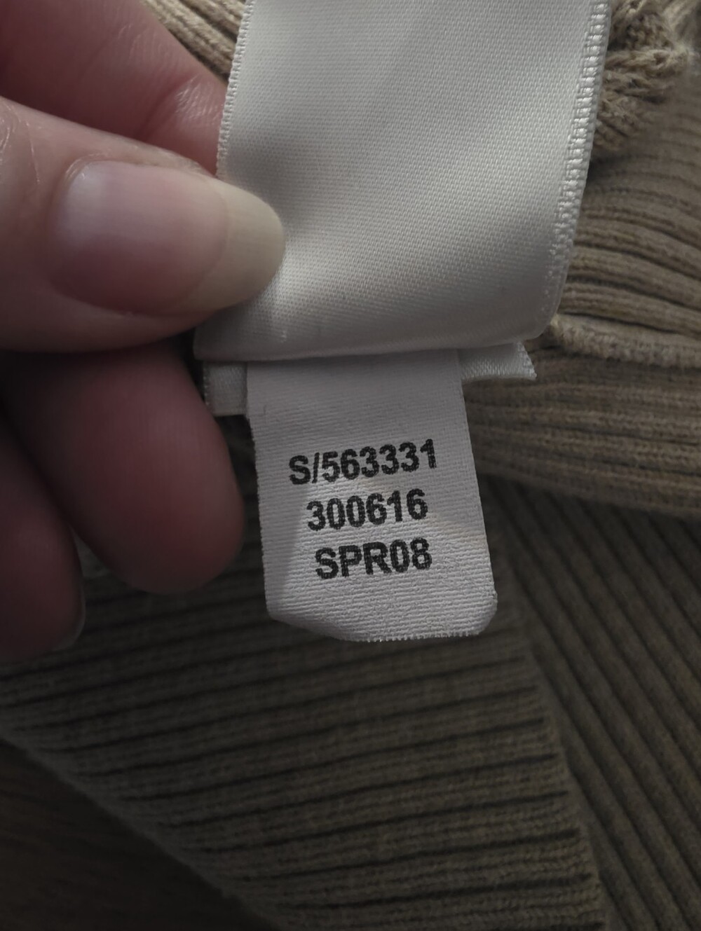 Late 2000s Old Navy Fitted Cotton Sweater-M - Picture 9 of 9